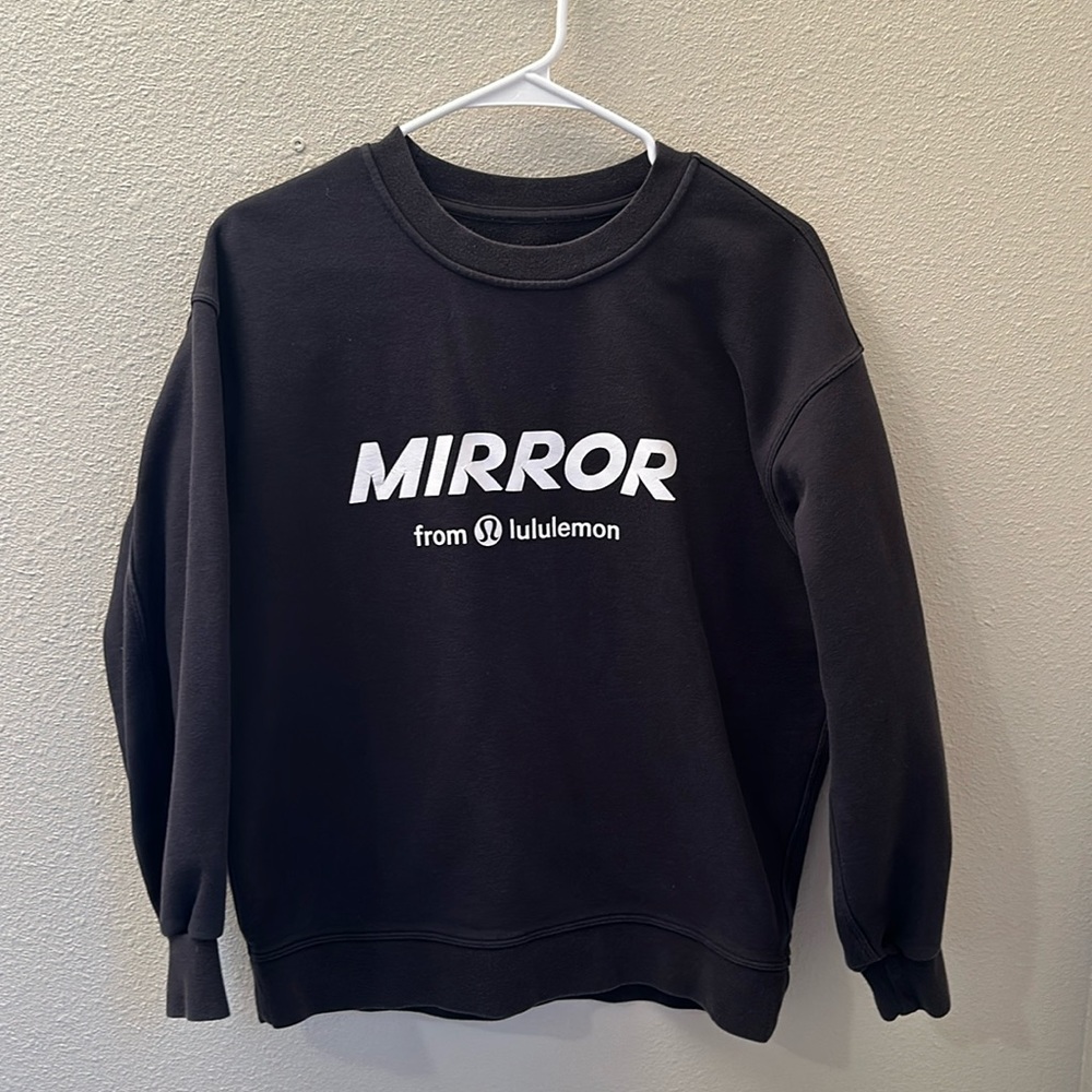 Lululemon MIRROR Perfectly Oversized Crew